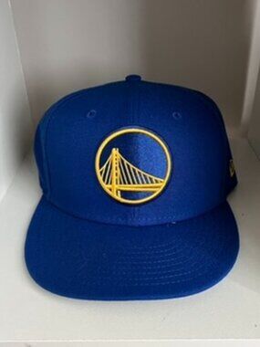Golden States Warriors Snapback Hat Cap New Era 9fifty Blue NBA Basketball Curry